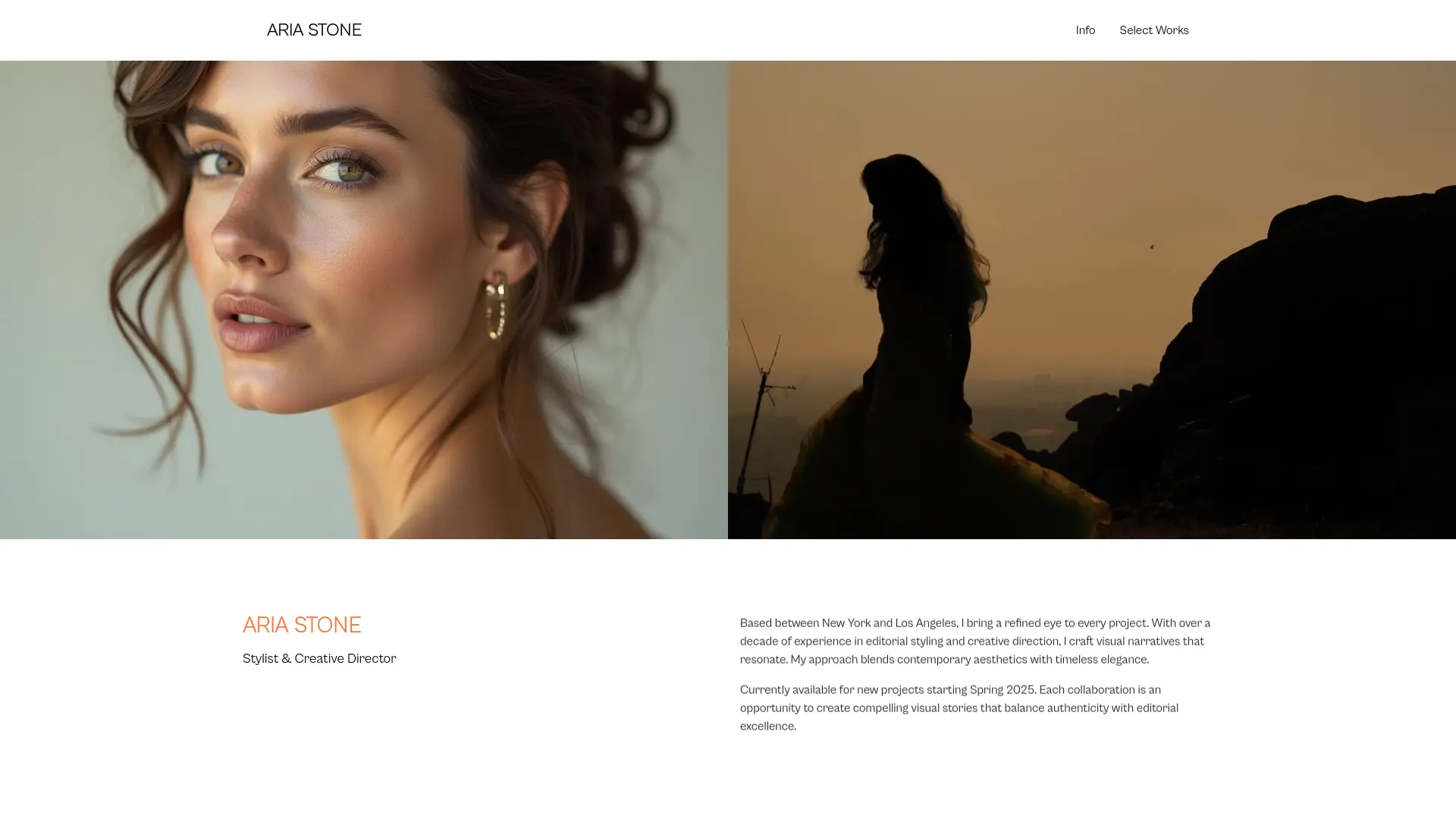 Loading preview of Creative director portfolio